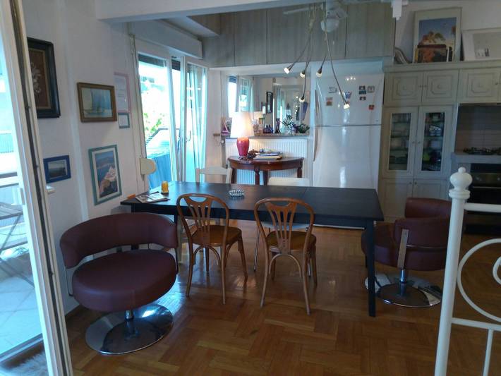 Ferienwohnung für 7 Personen, mit Meerblick und Ausblick sowie Balkon in Thessaloniki - 4