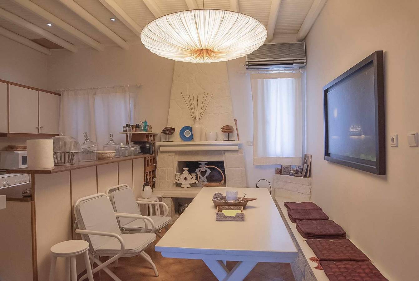 Kabara Garden Oasis in Aegina, Bbq & Privé Parking in Aegina