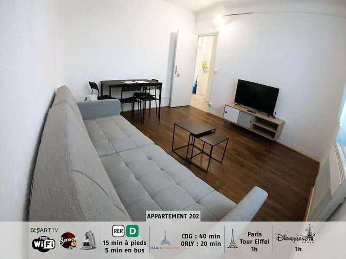 Gîte pour 3 personnes à Villeneuve-Saint-Georges - 2