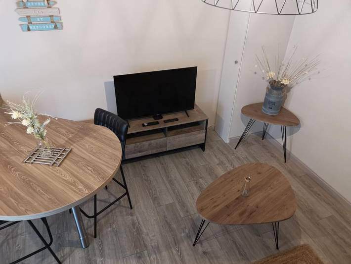 Gîte pour 2 personnes, avec terrasse ainsi que jardin et vue à Sainte-Marie-au-Bosc - 4