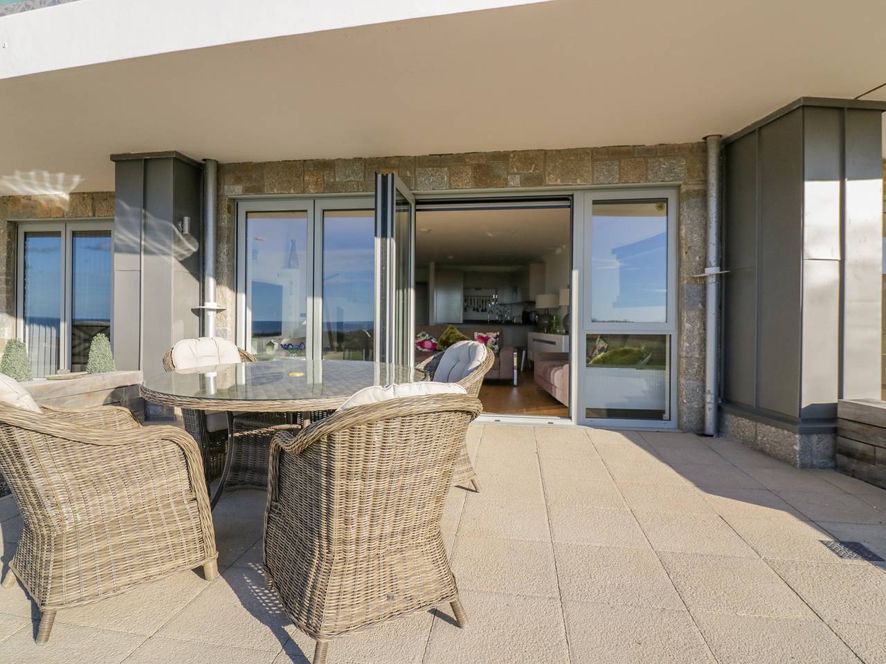 Ganze Wohnung, Ferienwohnung für 4 Personen mit Garten in Porth, Newquay