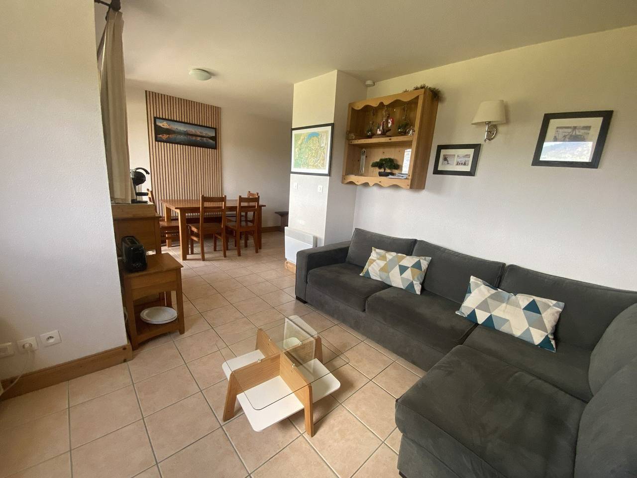 Apartamento entero, Hermoso apartamento 6-7 personas, acceso directo a pistas, parking in Station de Morillon, Grand Massif
