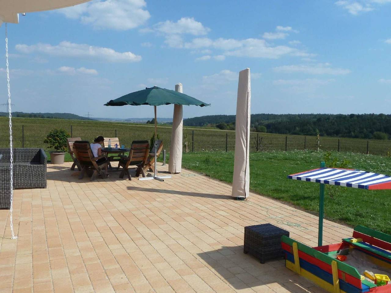 Ganze Ferienwohnung, Villa Toskana Rothenburg in Windelsbach, Taubertal
