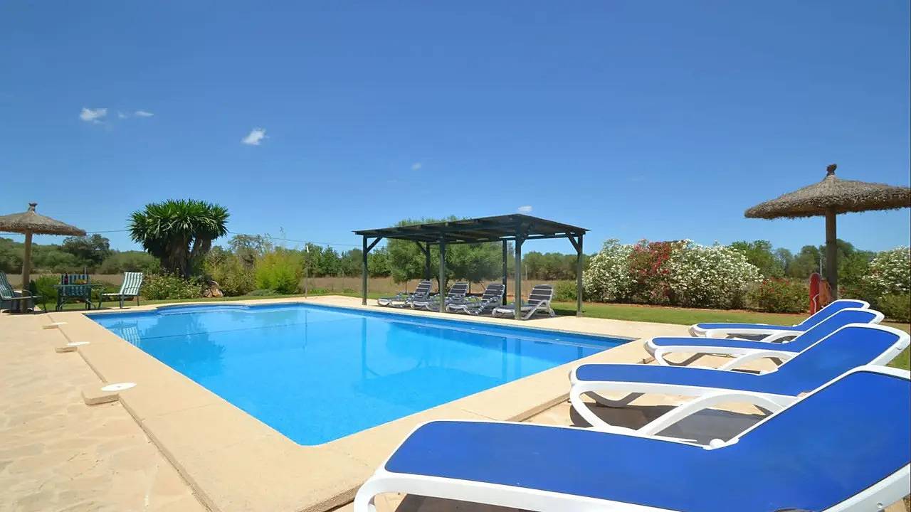 Casa de vacaciones para 9 personas con jardín in Porreras, Mallorca Sur