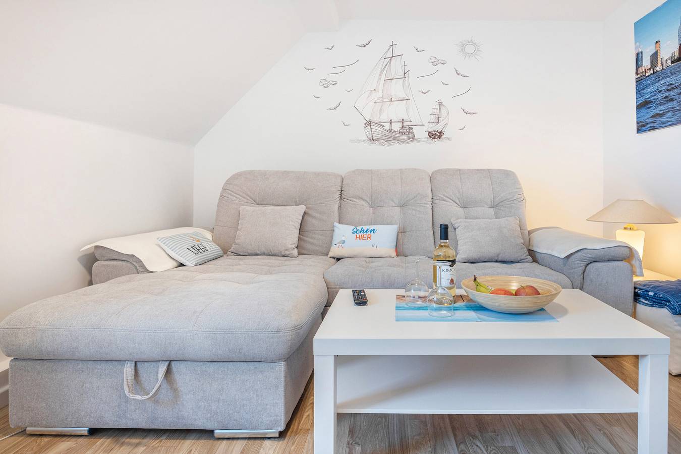 Ganze Wohnung, Ferienwohnung 'Stella Maris' mit privater Terrasse, Gemeinschaftsgarten und Wi-Fi in Amt Neuhaus, Elbtalaue