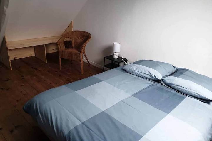 Logement Agréable Rénové Dans une Longère in Rostrenen, Guingamp Region