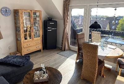 Ganze Ferienwohnung, Haus Bake - Fewo Möwenschiss - Ferienwohnung-3-Raum in Büsum, Dithmarschen