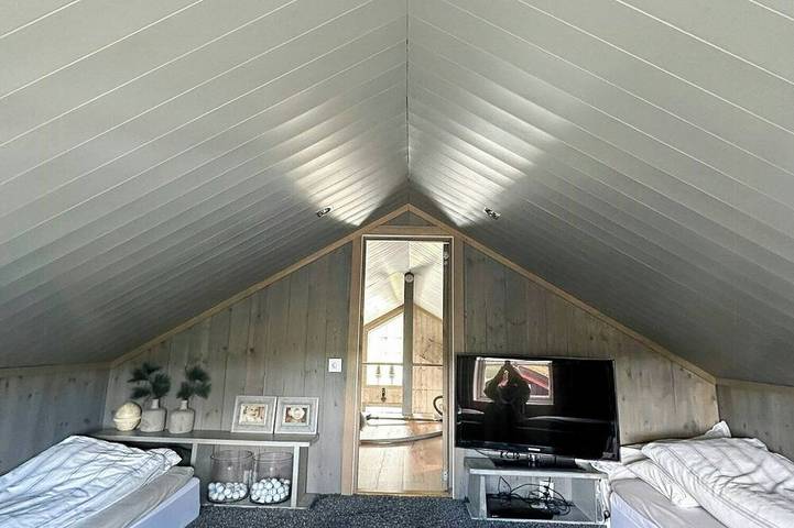 Moderne Berghütte am Golfplatz Nesfjellet in Nesbyen