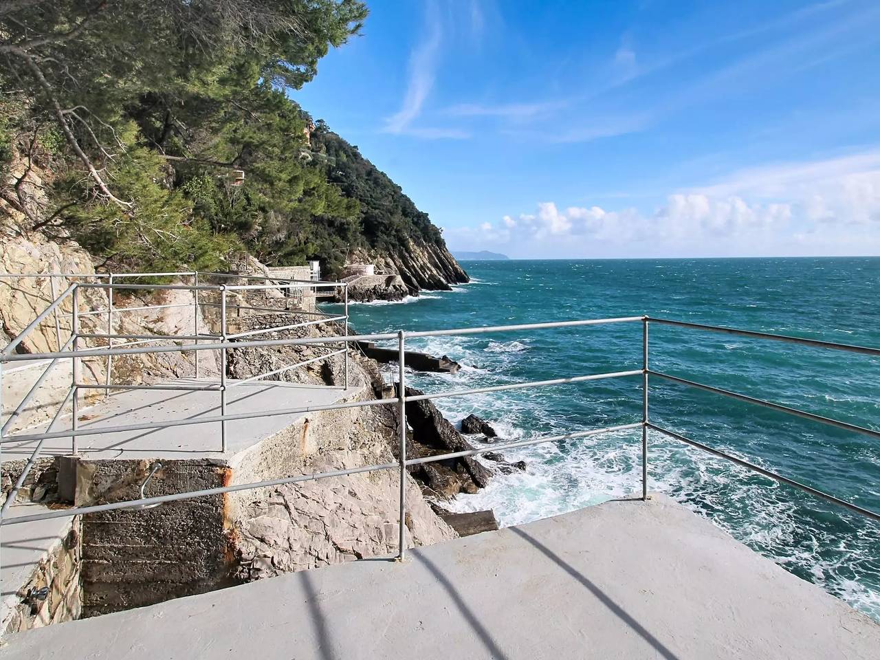 Ganze Wohnung, 1 Ausstellung 2 Personen in Zoagli, Riviera di Levante