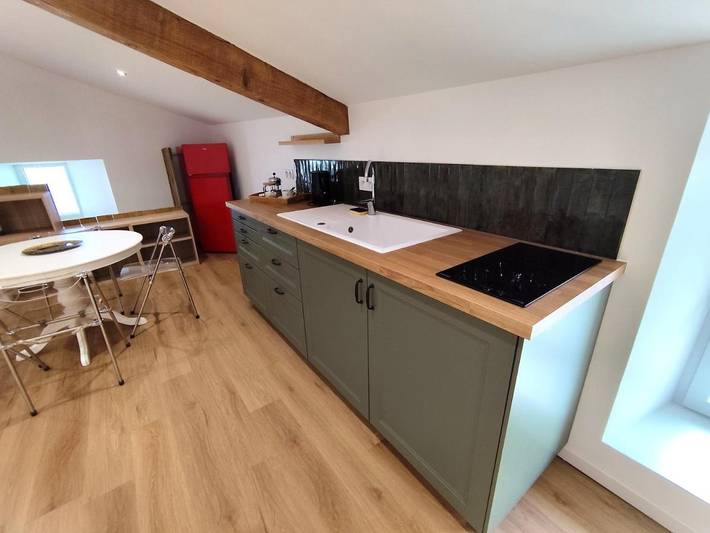 Gîte pour 4 personnes, avec vue et vue sur le lac ainsi que terrasse et jardin à Baurech - 3