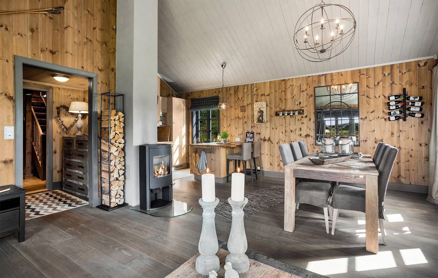 Ferienhaus für 8 Personen mit Garten in Vinje