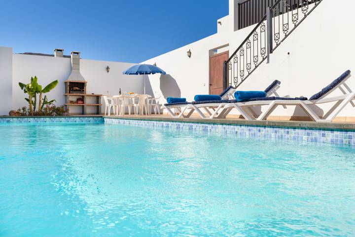 Holiday rental for 4 people, with terrace and garden, with pets in Playa Blanca