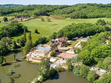 Mobil home pour 6 personnes, avec bassin pour enfant à Proissans