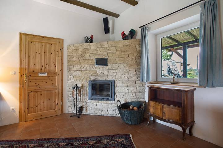 Ganze Wohnung, Ferienwohnung 'Fereienhaus Usedom Achterland' mit Seeblick, privater Terrasse und Wi-Fi in Dewichow, Mellenthin