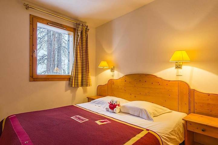 Appartement de vacances pour 4 personnes, avec jardin ainsi que sauna et piscine, animaux acceptés dans Plagne Villages