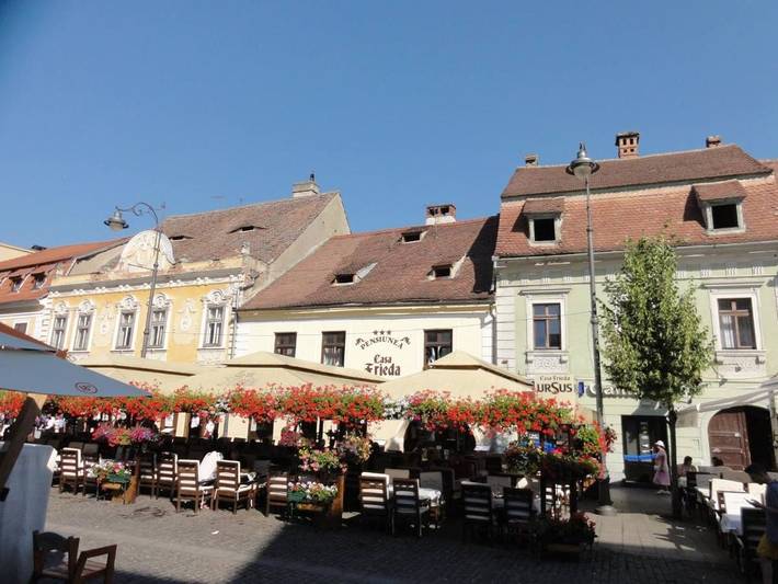 Maison d’hôte pour 3 personnes, avec Terrasse à Sibiu