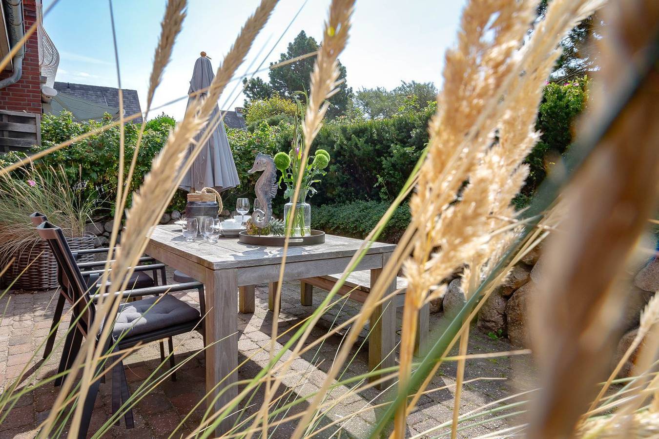 Ganze Wohnung, To Huus - Moderne 2 Zimmerwohnung mit Terrasse in Westerland, Sylt (Gemeinde)