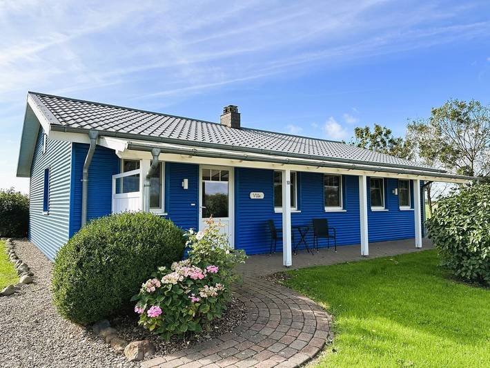 Ferienhaus für 8 Personen, mit Terrasse und Garten sowie Ausblick an der Nordsee