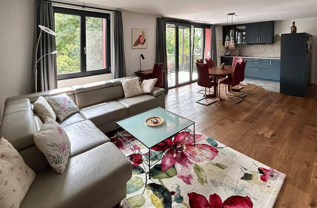 Ganze Ferienwohnung, Apfelgarten Designer Apartment nahe Bodensee in Wäldi, Bodensee (Schweiz)