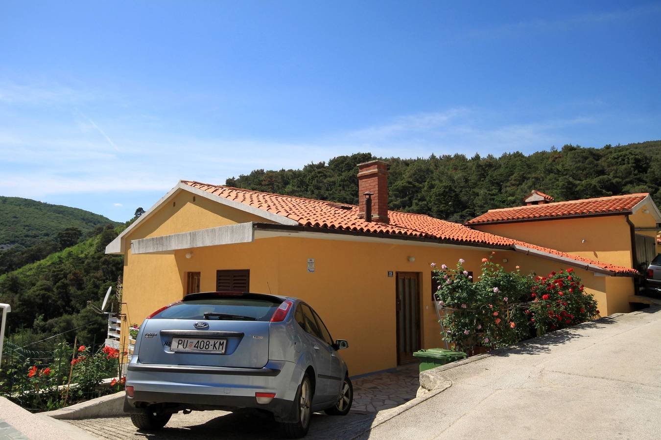Ganze Wohnung, 2-Zimmer-Ferienwohnung mit Terrasse und Meerblick Rabac, Labin A-6414-b in Rabac, Labin-Rabac