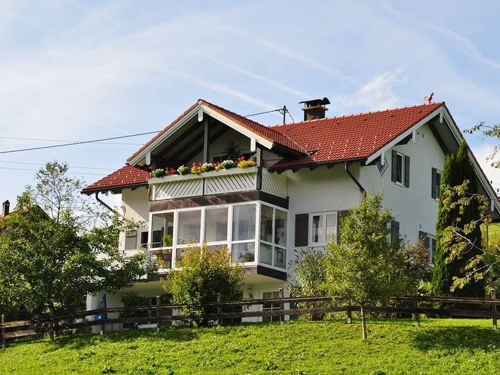 Ferienhaus für 2 Personen, mit Garten und Terrasse, mit Haustier in Wertach