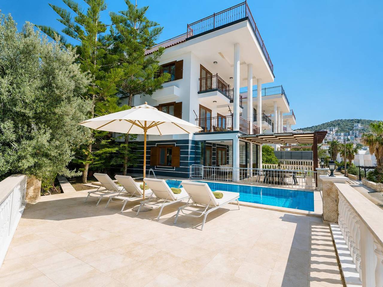 Villa für 6 Personen mit Balkon in Kaş, Provinz Antalya