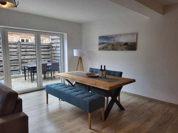 Ferienwohnung für 4 Personen, mit Balkon/Terrasse und Terrasse in Pilsum - 3
