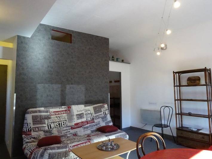 Apartamento entero, Apartamento acogedor en zona de esquí con 2 habitaciones, cocina equipada y casillero para esquís in La Pierre Saint-Martin, Arette