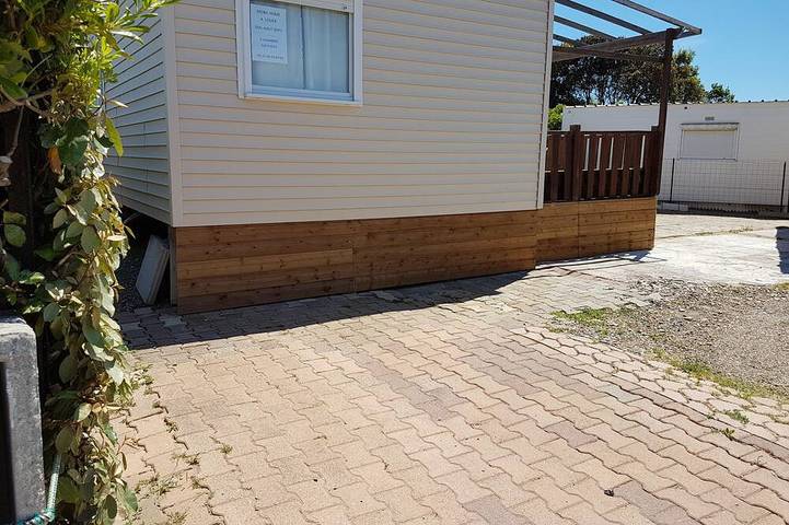 Camping pour 7 personnes, avec Terrasse et Jardin