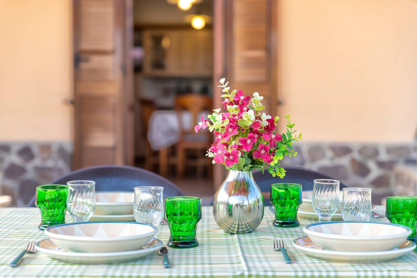 Villa "Villamorus 1" mit Garten und Wlan in Guardia Grande, Sassari Provinz