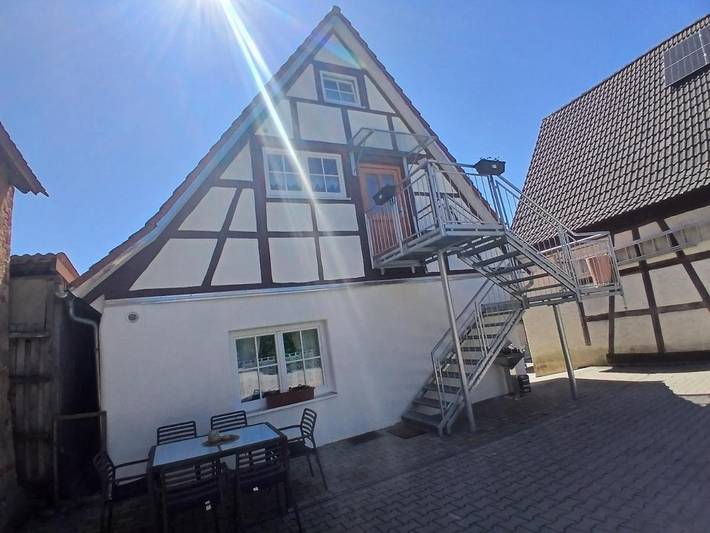 Ferienwohnung für 6 Personen, mit Terrasse und Garten sowie Ausblick in Eggolsheim - 4