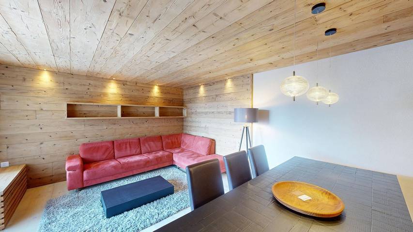 Hütte für 6 Personen, mit Balkon und Seeblick in St. Moritz