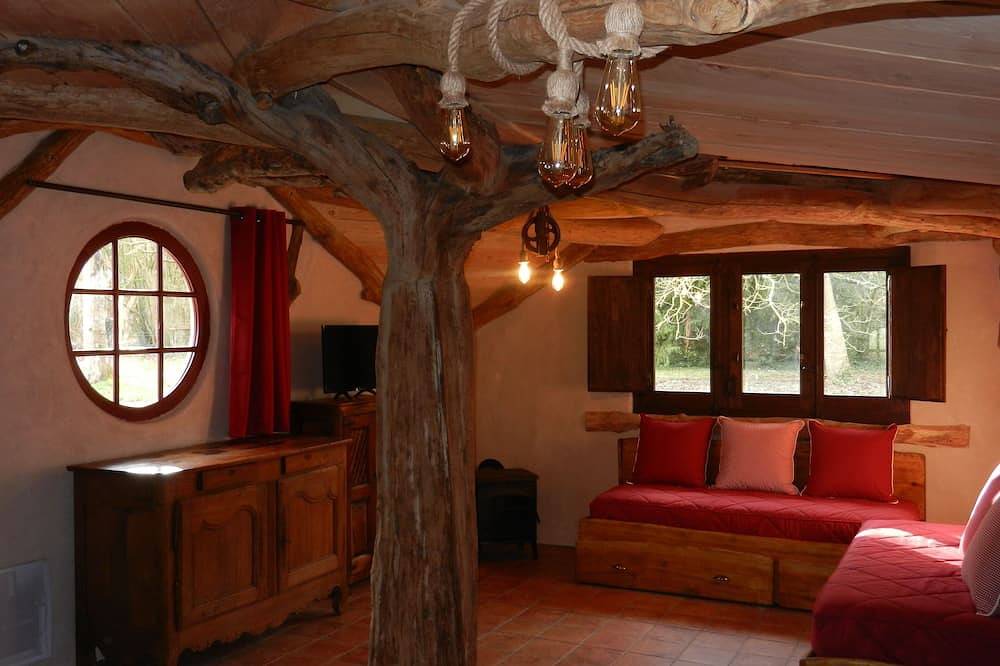 Le Gîte du Goubelin : féérie, piscine et jacuzzi in Calleville, Région de Bernay