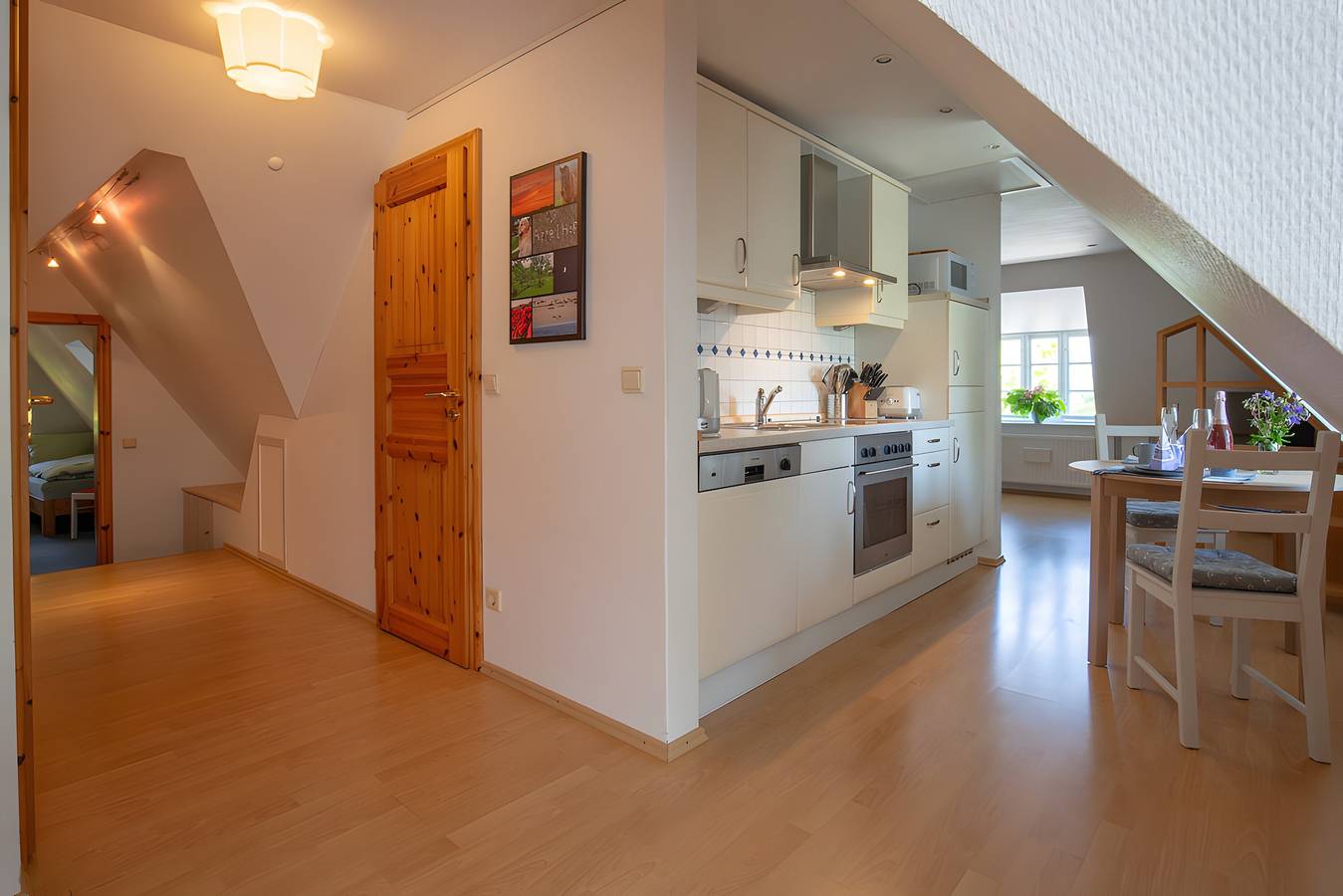 Ganze Wohnung, Apartment 'Appelhus Cox' mit gemeinsamer Terrasse, Garten und Wlan in Pellworm, Nordfriesland