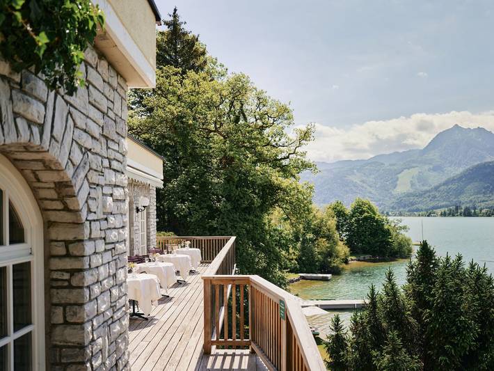 Hotel für 2 Personen, mit Garten und Sauna sowie Seeblick, kinderfreundlich in Sankt Wolfgang im Salzkammergut - 4