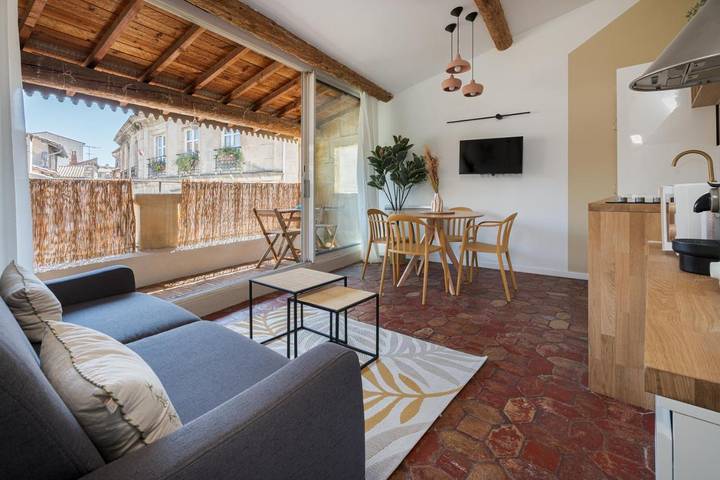 Appartement de vacances pour 4 personnes, avec vue et terrasse