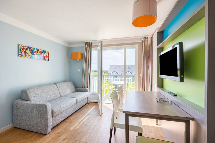 Location de vacances pour 4 personnes, avec balcon et jardin à Courseulles-sur-Mer