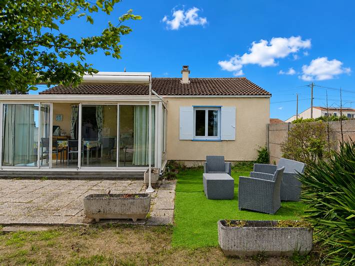 Ferienhaus für 5 Personen, mit Terrasse und Garten
