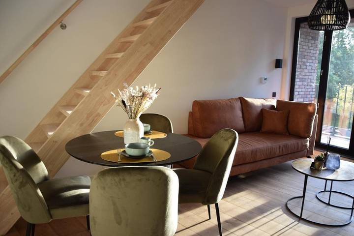 Gîte pour 3 personnes, avec vue et terrasse à Zulte