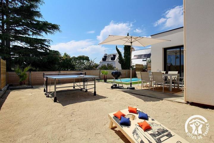 Gîte pour 10 personnes, avec Terrasse ainsi que Jardin et Piscine dans Binic-Étables-sur-Mer - 3
