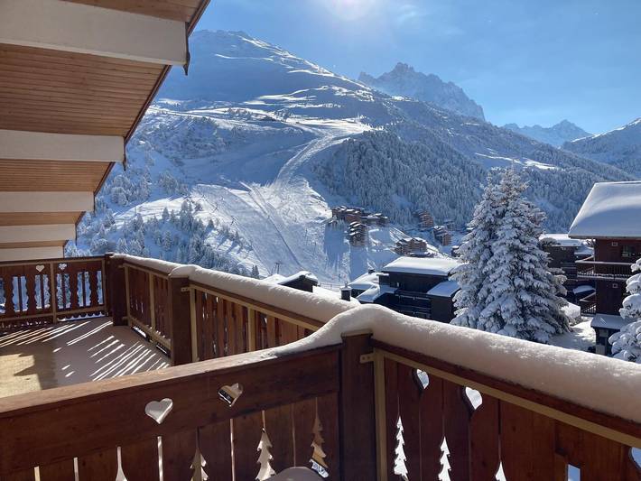 Gîte pour 8 personnes, avec balcon, adapté aux familles dans Méribel-Mottaret - 2