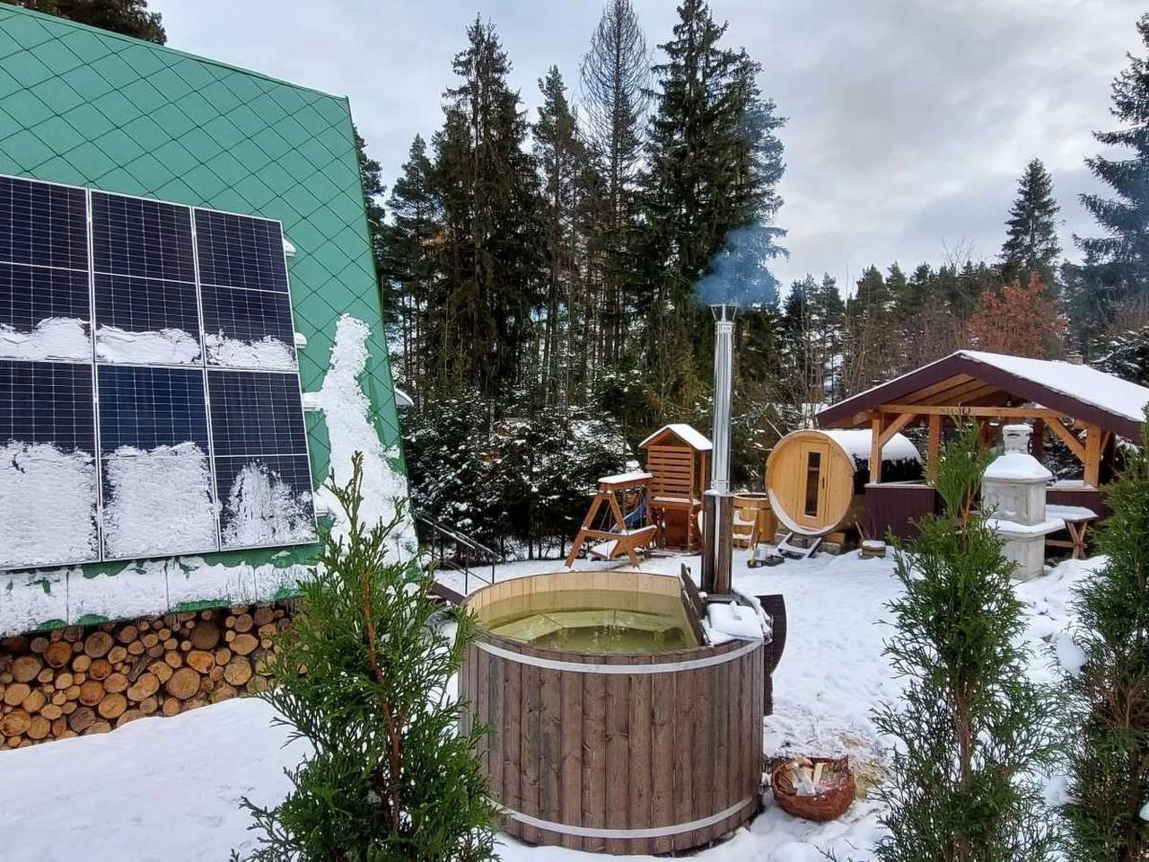 Hütte in der Orava in Mittelslowakei