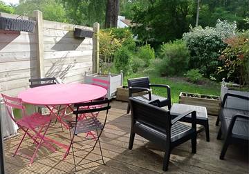 Gîte pour 4 personnes, avec terrasse et jardin au Touquet-Paris-Plage