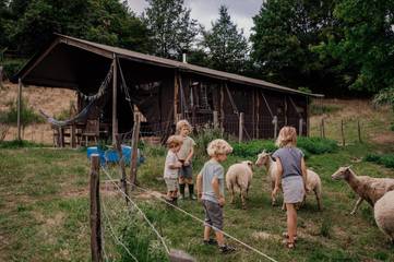 Gîte pour 6 personnes, avec jardin ainsi que vue et vue sur le lac, animaux acceptés à La Flocellière