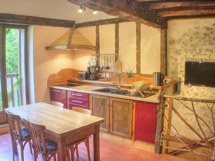 Gîte pour 4 personnes, avec terrasse