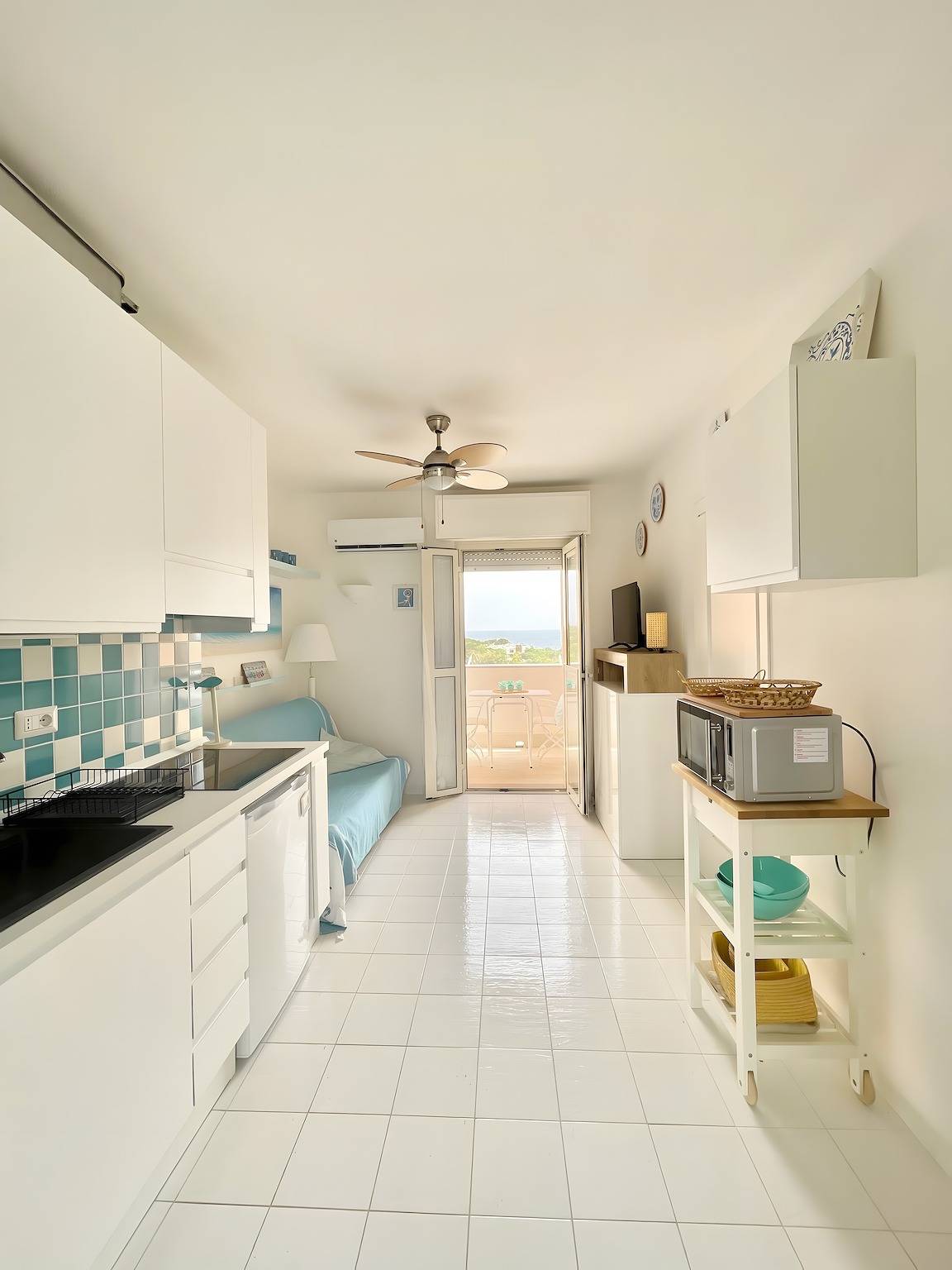 Apartamento entero, Apartamento 'Casa 19' con vistas al mar, Wi-Fi y aire acondicionado in Stintino, Nurra