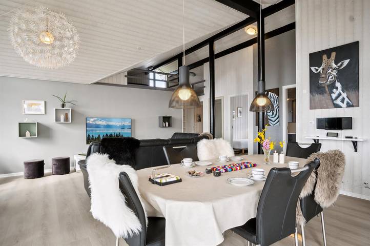 Ferienhaus für 10 Personen, mit Garten und Whirlpool sowie Terrasse und Sauna in Råde Strand - 3