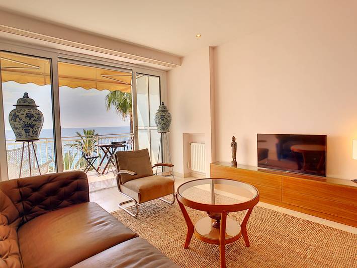 Appartement entier, N&J - Ocean Promenade - Terrasse avec vue mer in Nice, Côte méditerranéenne (France)