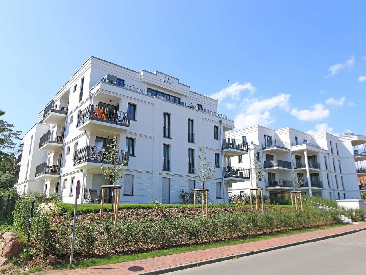Ganze Ferienwohnung, F: Villa Düne Whg. 07 Morgensonne mit Balkon in Baabe, Rügen