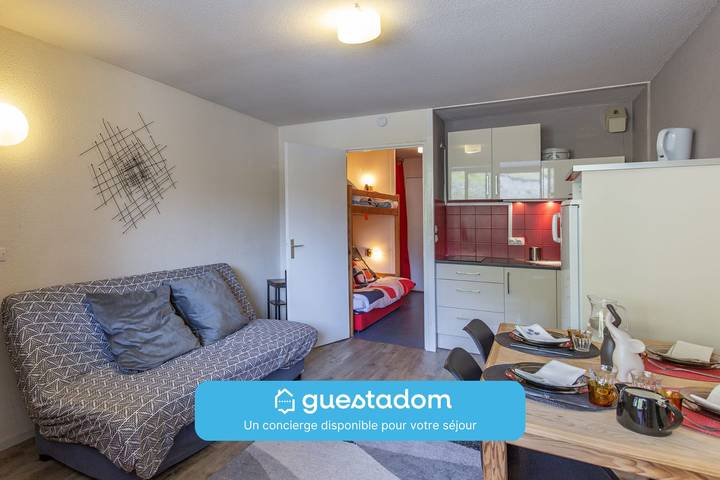 Location de vacances pour 5 personnes, avec terrasse, adapté aux familles dans La Mongie